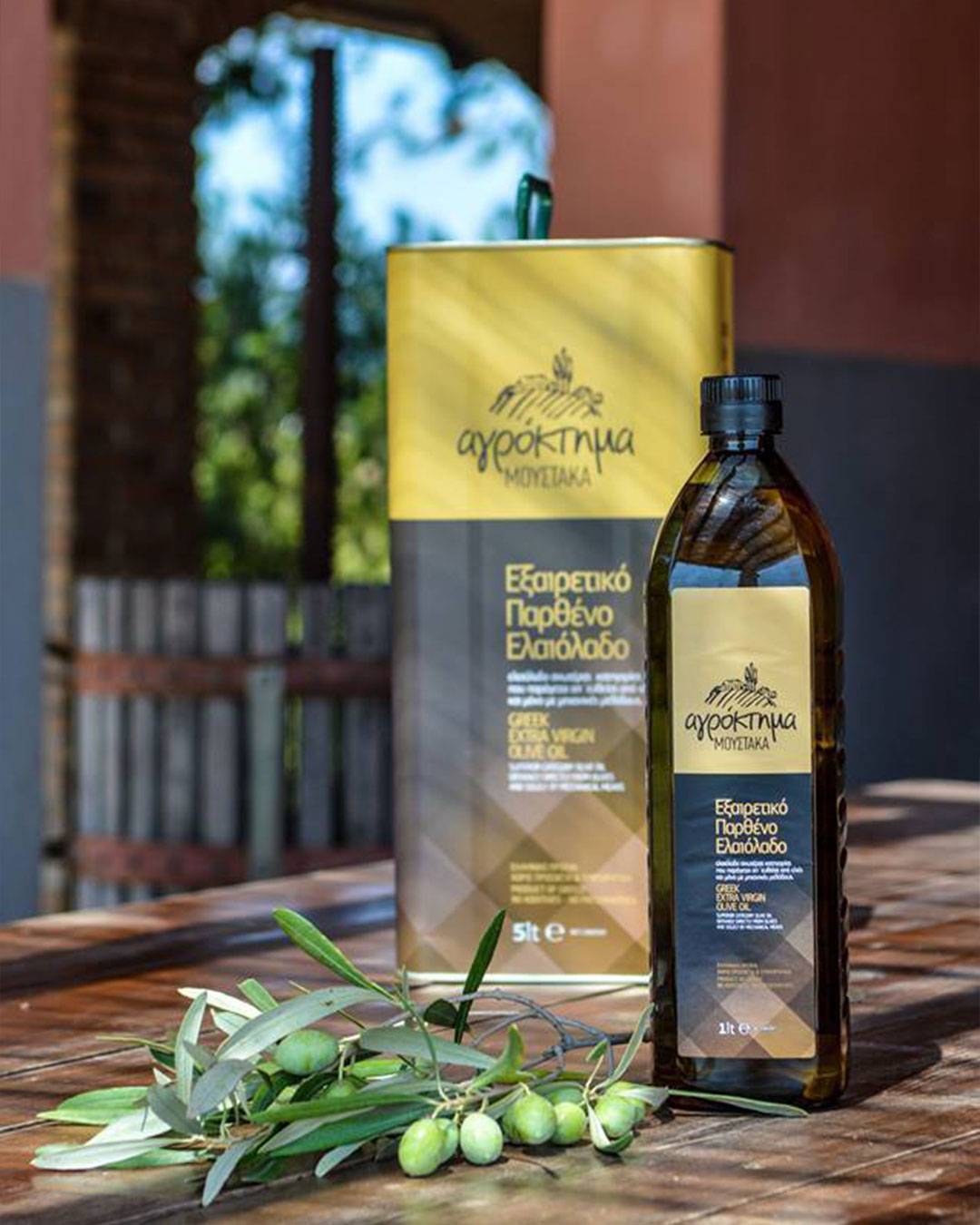 Εξαιρετικό παρθένο ελαιόλαδο Αγρόκτημα Μουστάκα